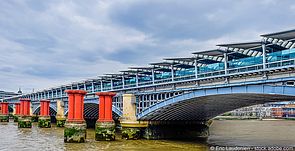 Die 35 Londoner Brücken: Blackfriars Railway Bridge
