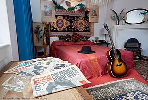 Das Schlafzimmer von Jimi Hendrix