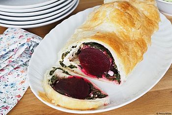 Wellington mal vegetarisch: Eine Variation mit Rote Bete Wellington mal vegetarisch: Eine Variation mit Rote Bete