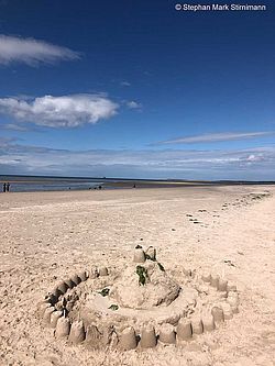 Am Strand östlich von Inverness