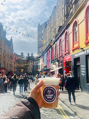 Butterbier trinken in der Victoria Street