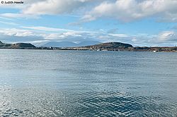 Blick über den Loch Melfort bei Oban