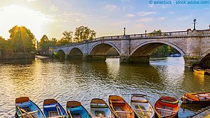 Die 35 Londoner Brücken: Die 35 Londoner Brücken: Richmond Bridge