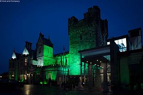 Das Clontarf Castle in Dublin