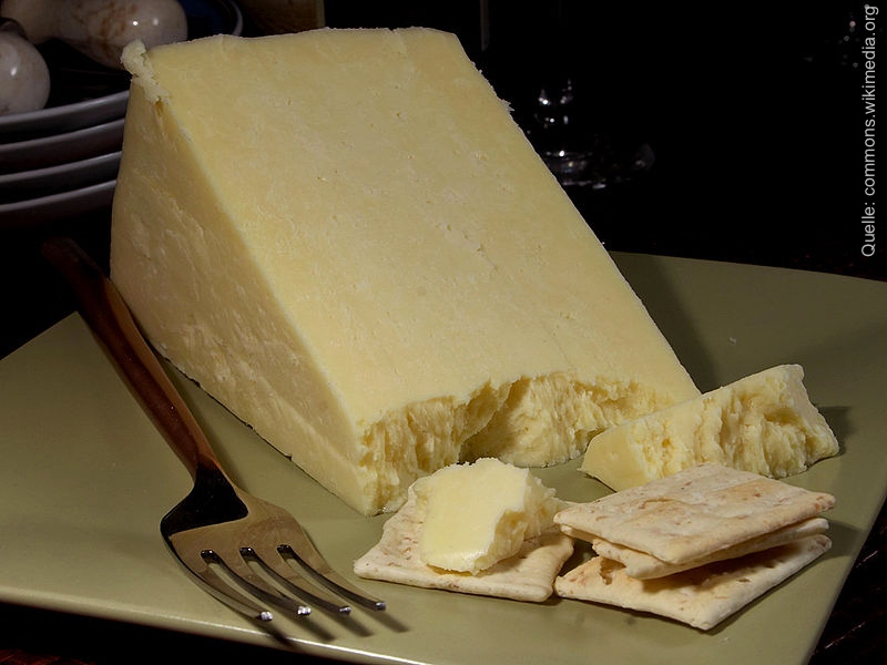 Käse und Kreide