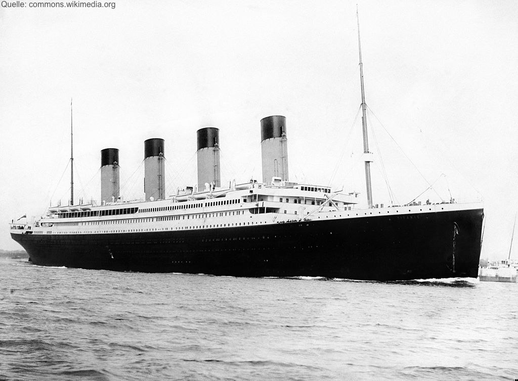 Untergang der Titanic: stilvoll ins Verderben