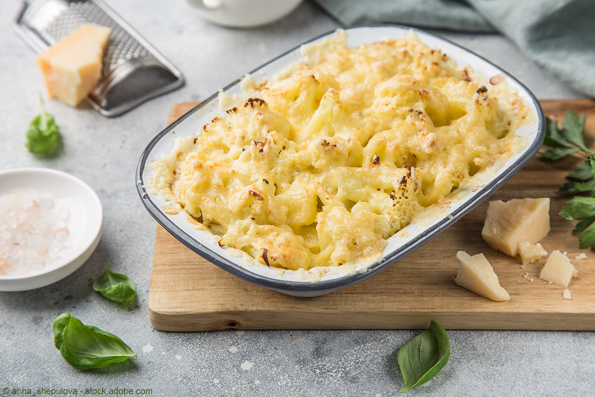 Überbackener Blumenkohl: Cauliflower Cheese