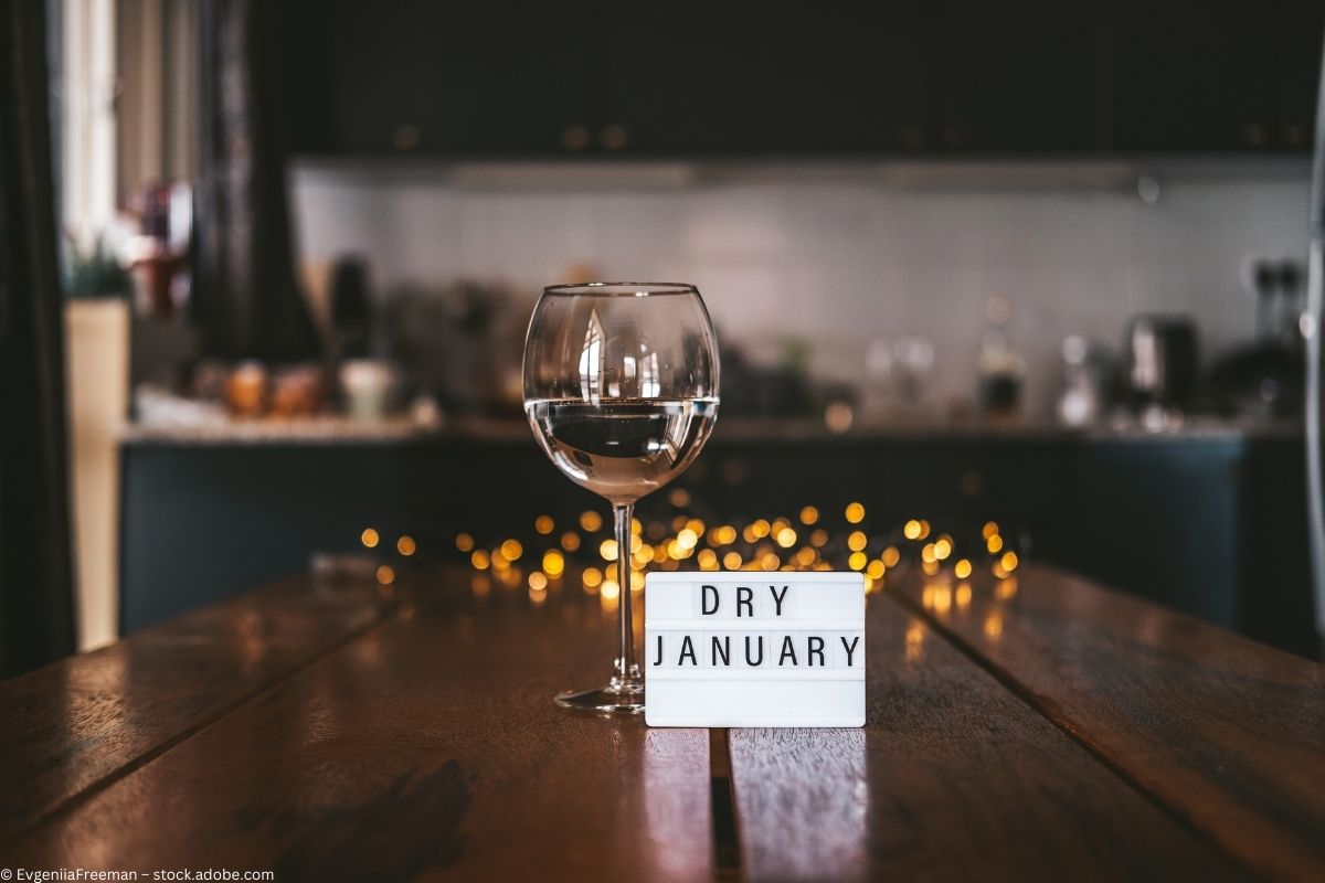 Dry January auf Britisch