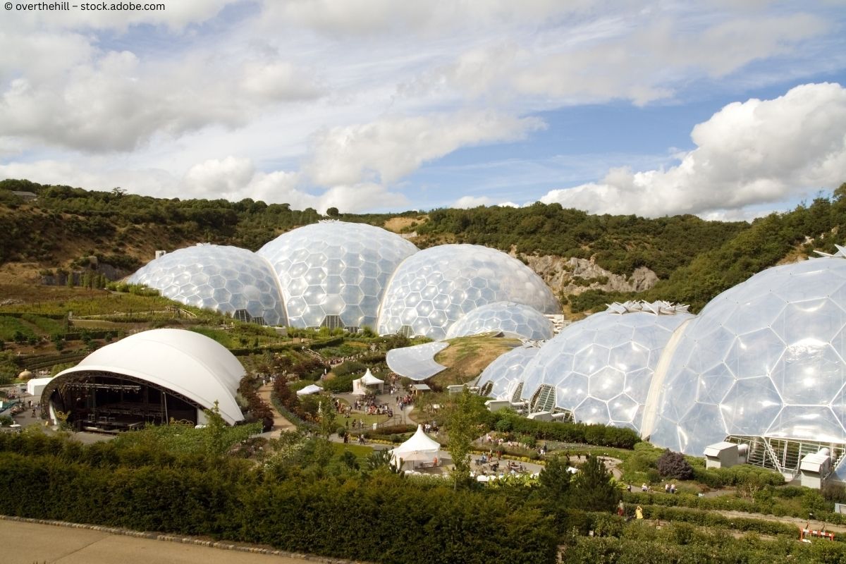 Eden Project Ein Regenwald In Cornwall