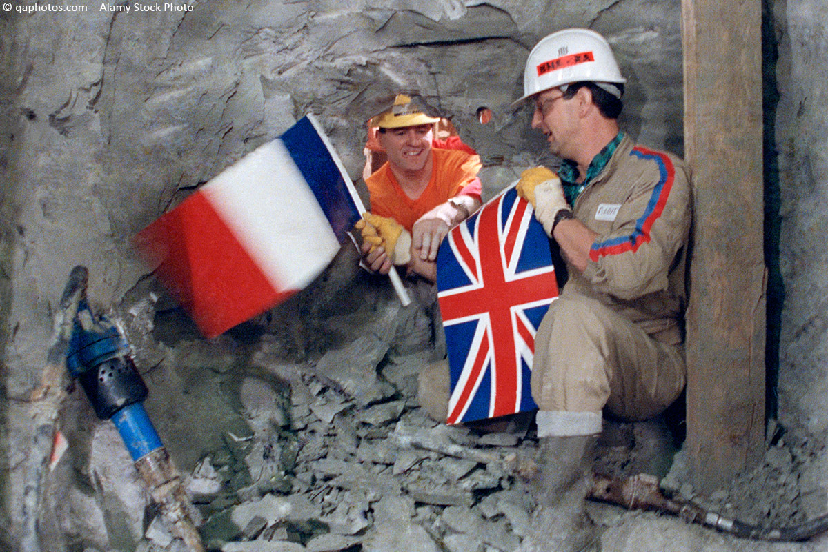 Der Eurotunnel ist seit 30 Jahren im Betrieb