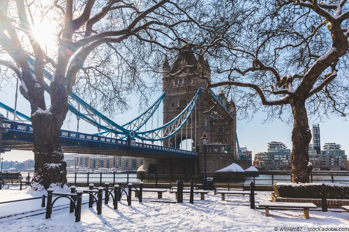 London im Januar