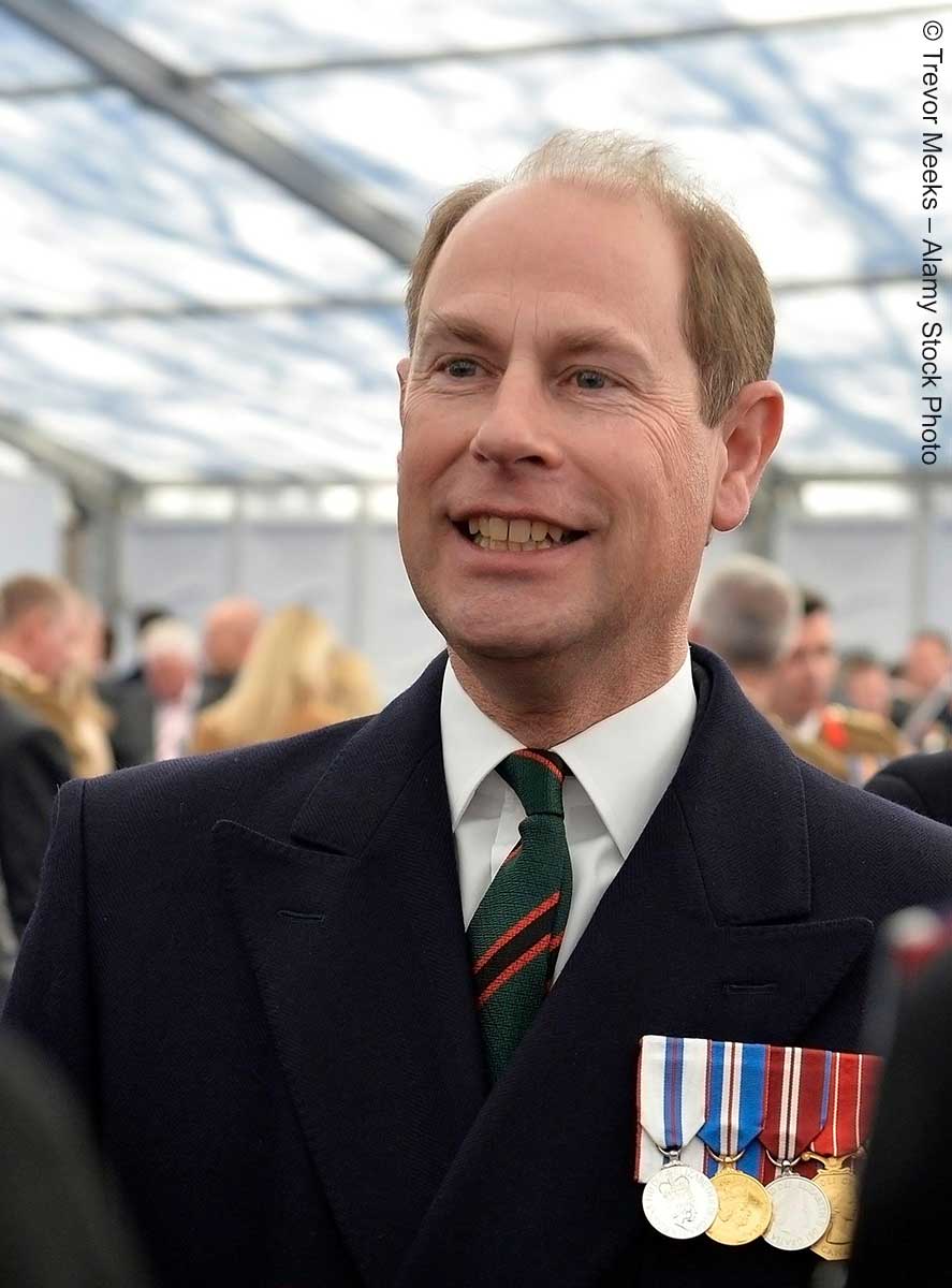 Prinz Edward, der Duke of Edinburgh, feiert seinen 60. Geburtstag