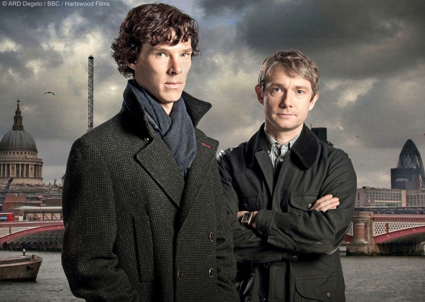 Sherlock: TV-Serie mit Benedict Cumberbatch und Martin Freeman