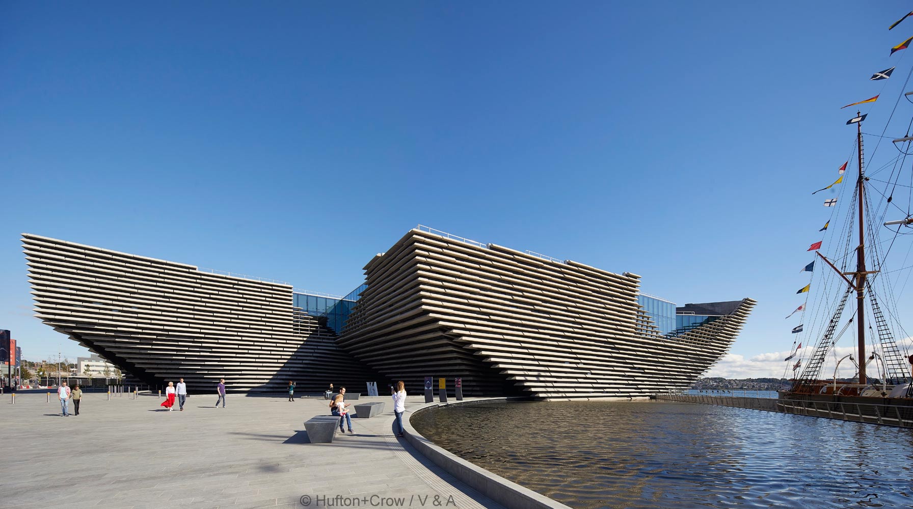 Moderne Architektur – Das Victoria & Albert Museum in Dundee