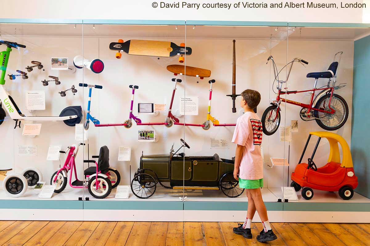 Design Gallery im neu gestalteten Museum Young V & A in London